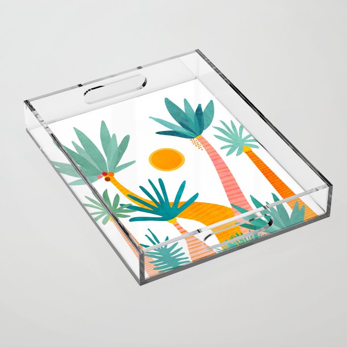 Jungle Adventure / Whimsical Tropics Series Acrylic Tray Gallery Image 1