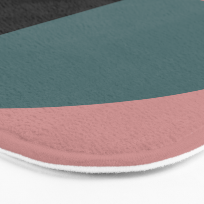 Color Block Abstract V Bath Mat Gallery Image 3