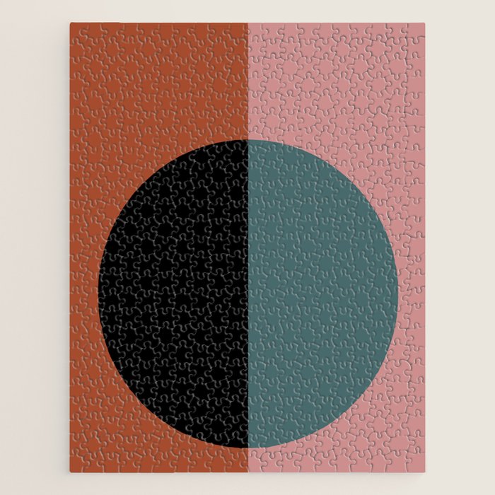Color Block Abstract V Jigsaw Puzzle Gallery Image 1