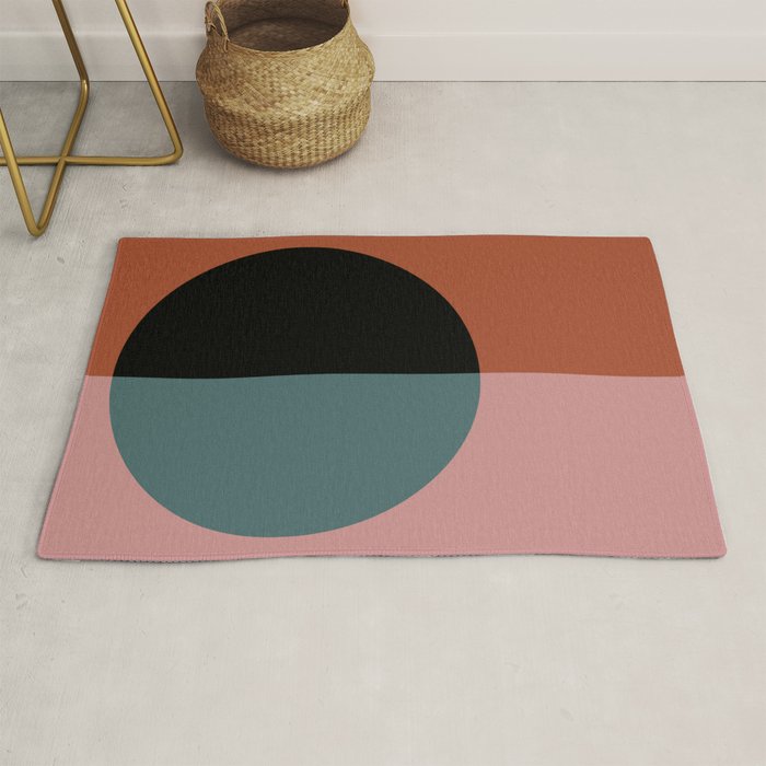 Color Block Abstract V Rug Gallery Image 1