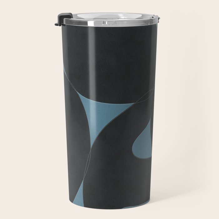 Modern Abstract Art 28 Travel Mug Gallery Image 3