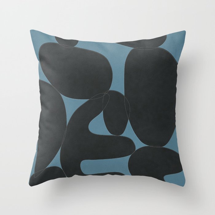 Modern Abstract Art 28 Throw Pillow Gallery Image 6