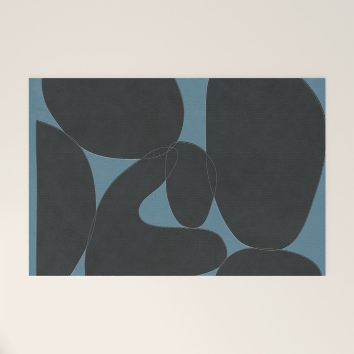 Modern Abstract Art 28 Welcome Mat Gallery Image 1