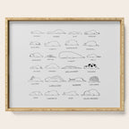 Moody Animals Pattern Serving Tray Gallery Image 1