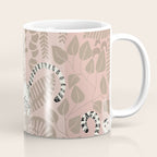 Jungle adventure neutral peach Coffee Mug Gallery Image 1