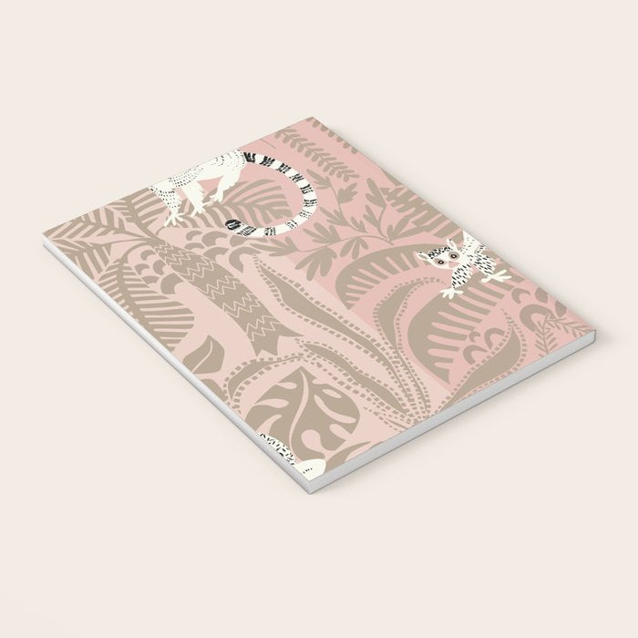 Jungle adventure neutral peach Notebook Gallery Image 3