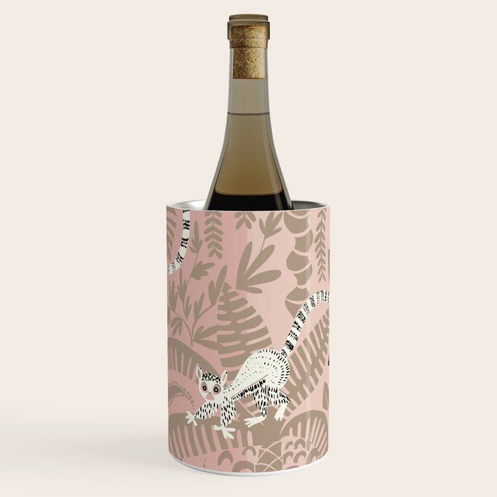 Jungle adventure neutral peach Wine Chiller Gallery Image 1