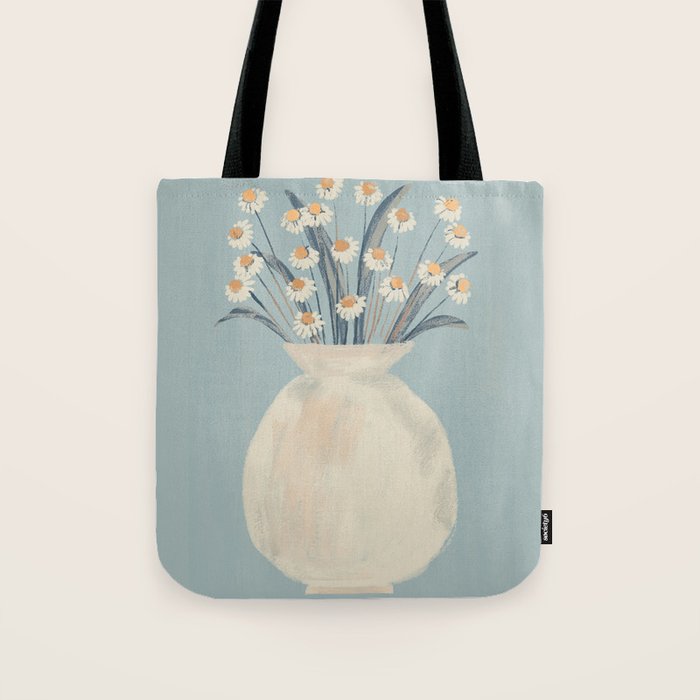 Flowers In A Vase 17 Tote Bag Gallery Image 1
