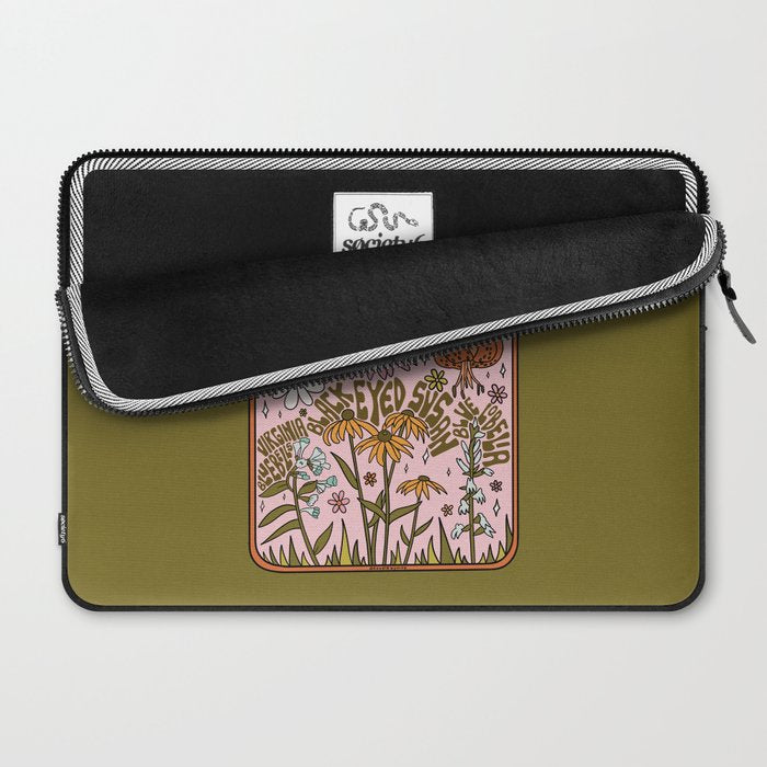 Maryland Wildflowers Laptop Sleeve Gallery Image 2
