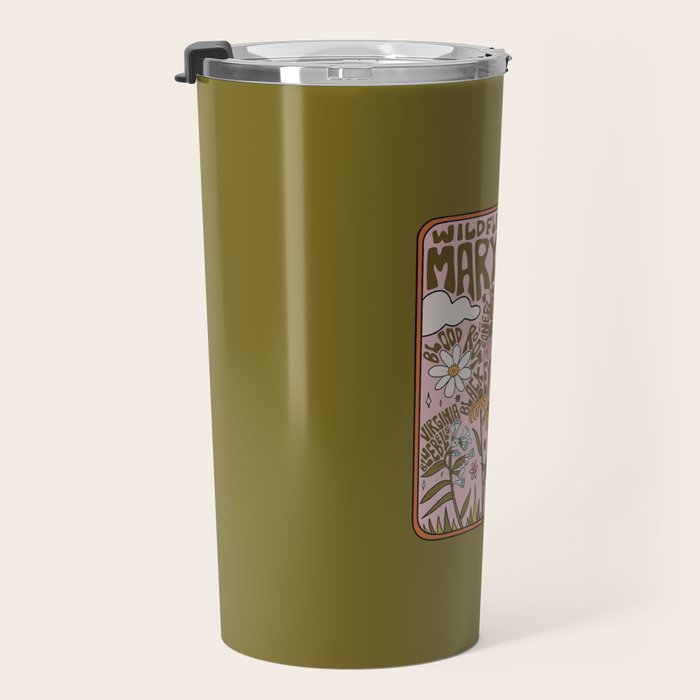 Maryland Wildflowers Travel Mug Gallery Image 3