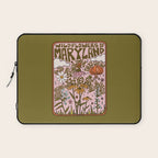 Maryland Wildflowers Laptop Sleeve Gallery Image 1
