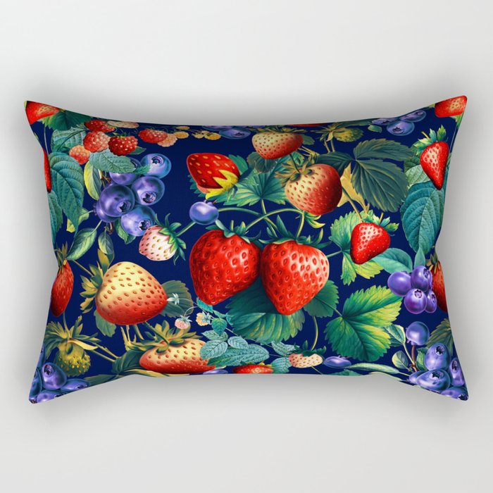 Strawberry Fields Forever II  Rectangular Pillow Gallery Image 1