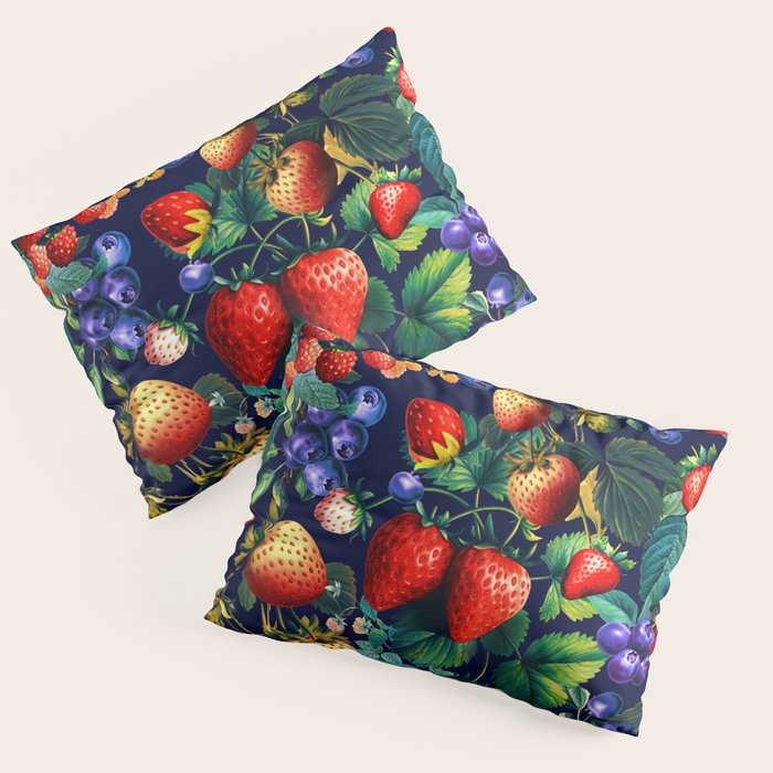 Strawberry Fields Forever II  Pillow Sham Gallery Image 3