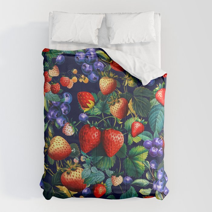 Strawberry Fields Forever II  Comforter Gallery Image 1