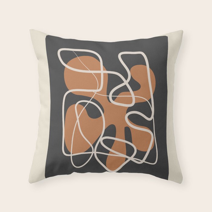 Spatial elegance 2 Throw Pillow Gallery Image 6