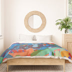 Urban Graffiti Art Love Sprayed  Duvet Cover Gallery Image 3
