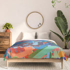 Urban Graffiti Art Love Sprayed  Comforter Gallery Image 3