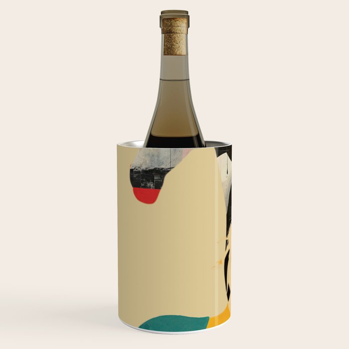 Colorful Abstract Horses 1 Wine Chiller Gallery Image 2