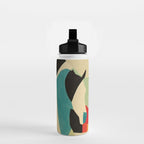 Colorful Abstract Horses 1 Water Bottle Gallery Image 2