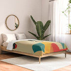 Colorful Abstract Horses 1 Comforter Gallery Image 2