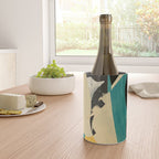 Colorful Abstract Horses 1 Wine Chiller Gallery Image 4