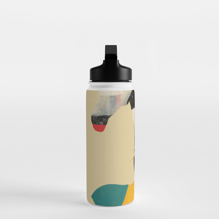 Colorful Abstract Horses 1 Water Bottle Gallery Image 3