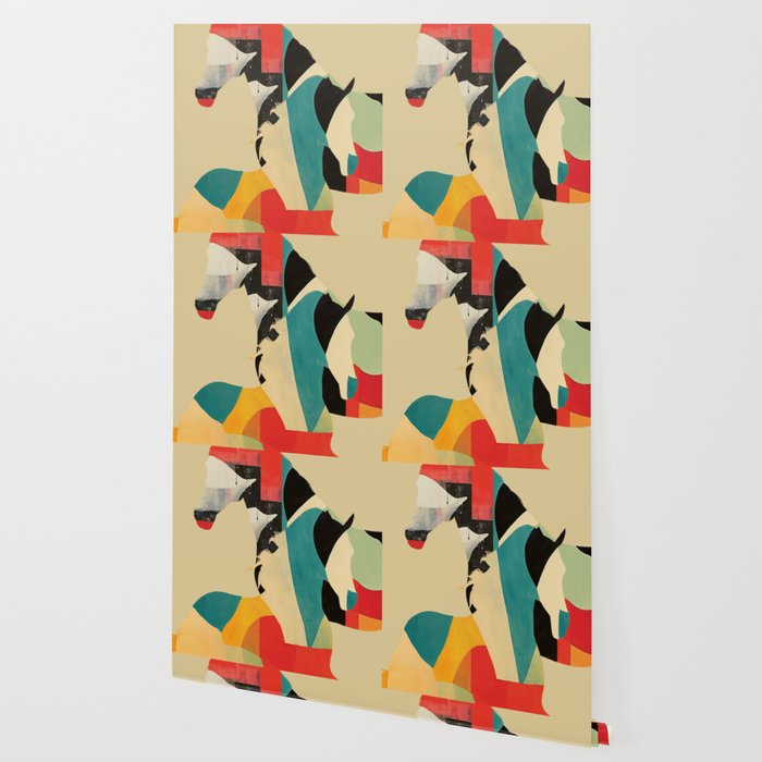 Colorful Abstract Horses 1 Wallpaper Gallery Image 2