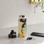 Colorful Abstract Horses 1 Water Bottle Gallery Image 4