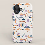 Modern simple shapes C iPhone Case Gallery Image 1