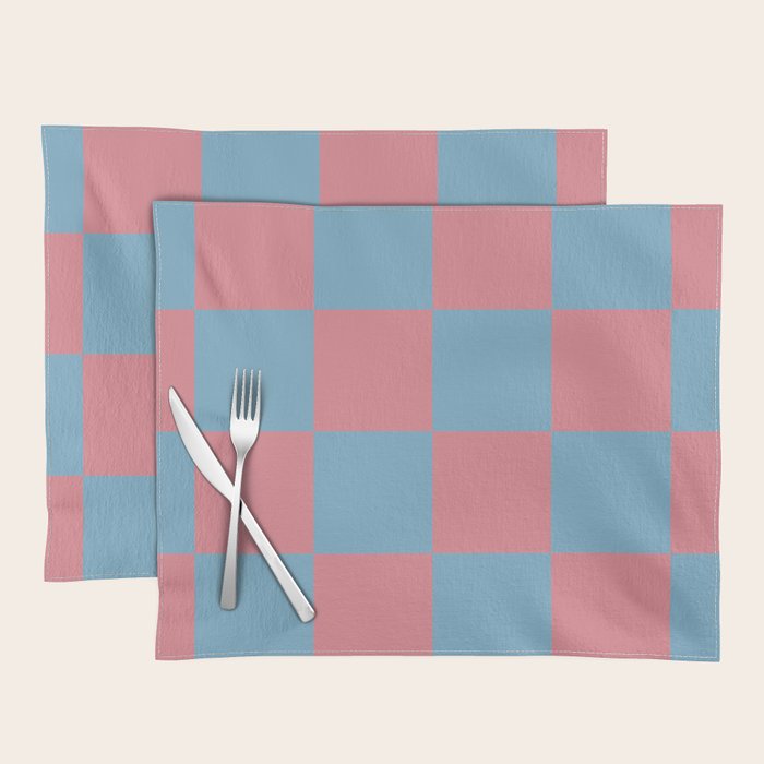 Cool Eclectic Revival Checks Placemat Gallery Image 1