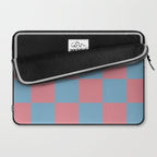 Cool Eclectic Revival Checks Laptop Sleeve Gallery Image 2