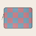 Cool Eclectic Revival Checks Laptop Sleeve Gallery Image 1
