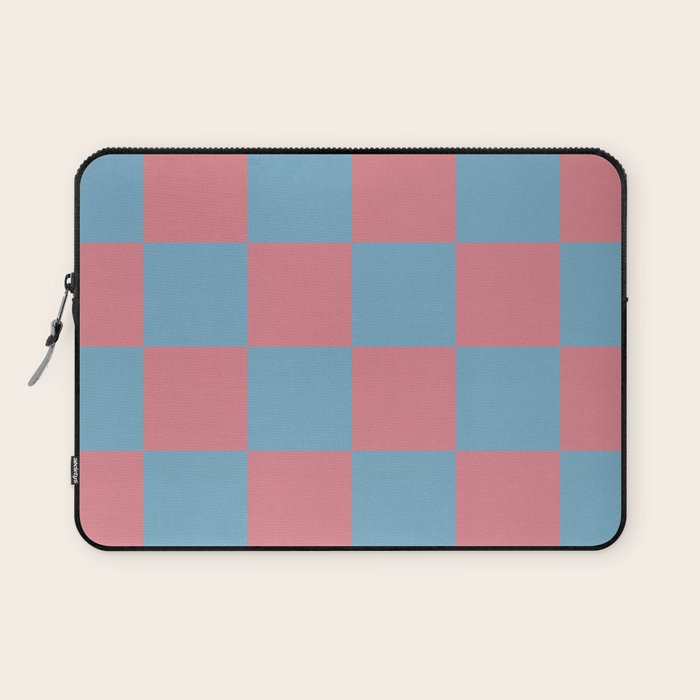 Cool Eclectic Revival Checks Laptop Sleeve Gallery Image 1