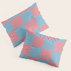 Cool Eclectic Revival Checks Pillow Sham Gallery Image 3