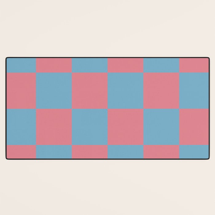 Cool Eclectic Revival Checks Desk Mat Gallery Image 3