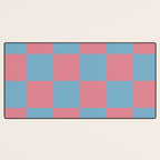 Cool Eclectic Revival Checks Desk Mat Gallery Image 3