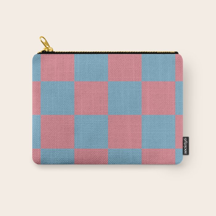 Cool Eclectic Revival Checks Carry All Pouch Gallery Image 1