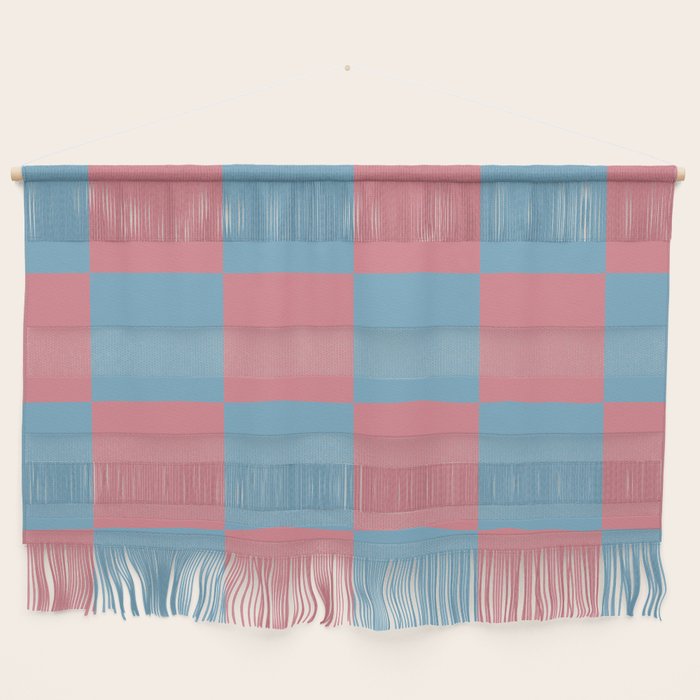 Cool Eclectic Revival Checks Wall Hanging Gallery Image 1