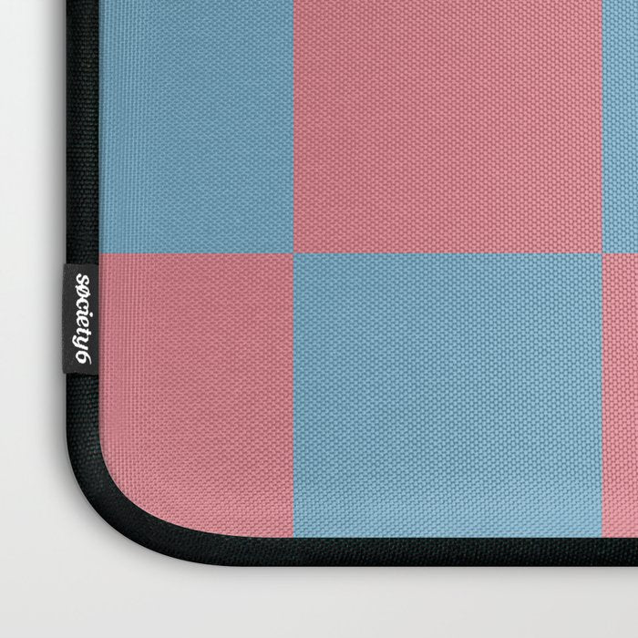 Cool Eclectic Revival Checks Laptop Sleeve Gallery Image 3