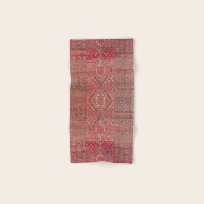 Bohemian Carpet Bath Towel Gallery Image 1