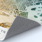 Brooklyn New York City Street Map Rug Gallery Image 4