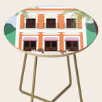 Puerto Rico Orange House Side Table Gallery Image 2