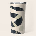 Black and White Snake Travel Mug Gallery Image 2
