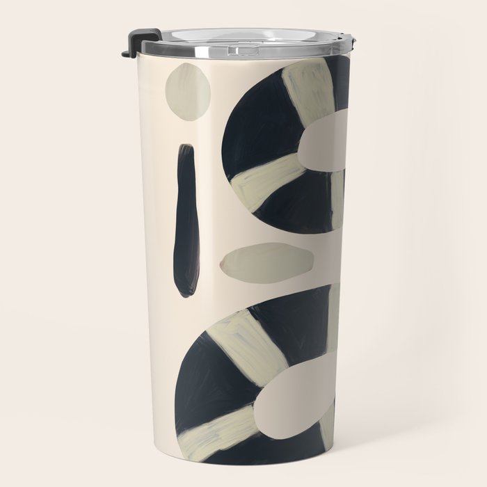 Black and White Snake Travel Mug Gallery Image 3