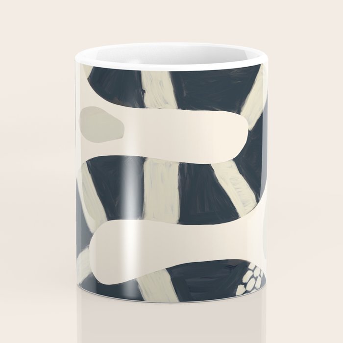 Black and White Snake Coffee Mug Gallery Image 4