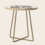 Black and White Snake Side Table Gallery Image 1