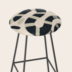 Black and White Snake Stool Gallery Image 2