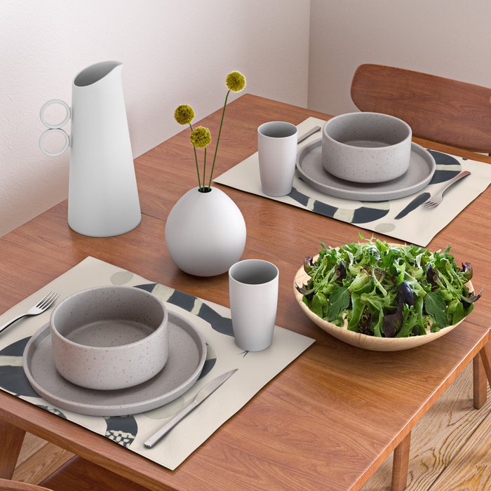 Black and White Snake Placemat Gallery Image 2