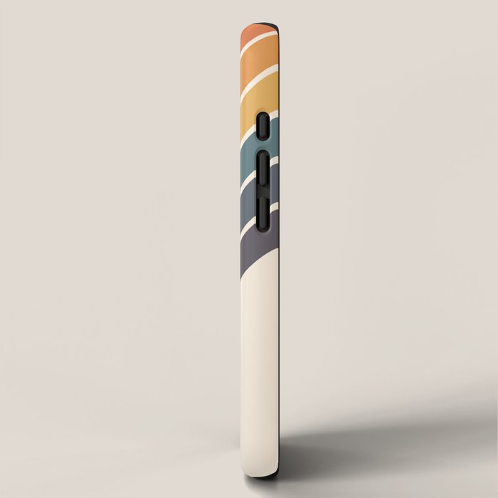 Arida -  70s Summer Style Retro Stripes iPhone Case Gallery Image 2