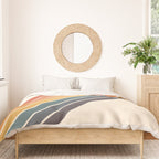Arida -  70s Summer Style Retro Stripes Duvet Cover Gallery Image 3